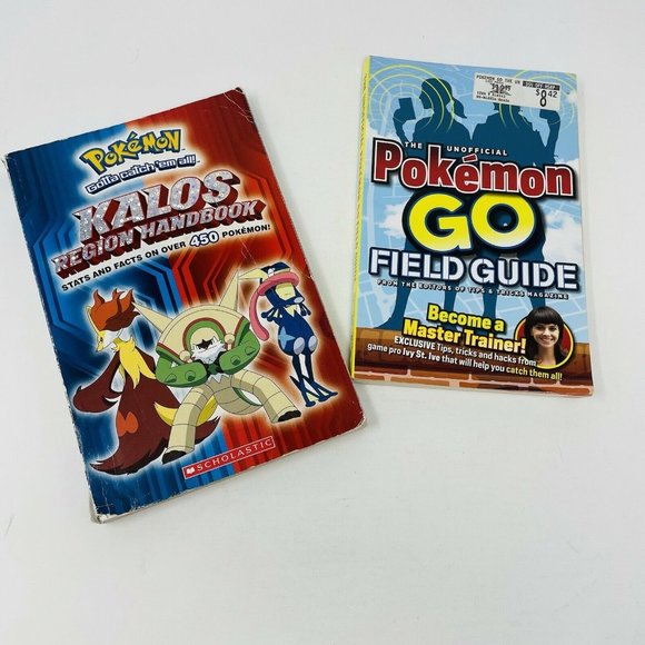 Pokemon Books (Lot of 2) - Pokemon Go Field Guide & Kalos Region Handbook Used - Picture 10 of 10